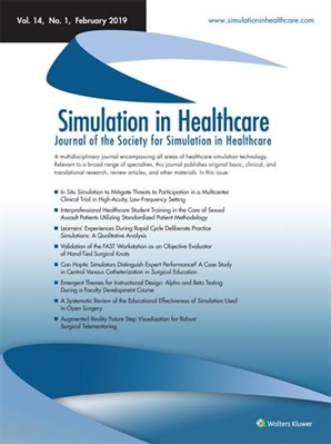 Simulation in Healthcare Online