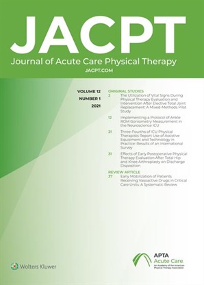 Journal of Acute Care Physical Therapy