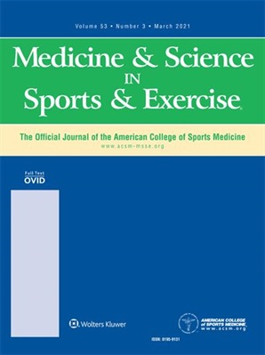 Medicine & Science in Sports & Exercise<sub>®</sub>
