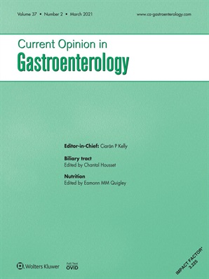 Current Opinion in Gastroenterology Online