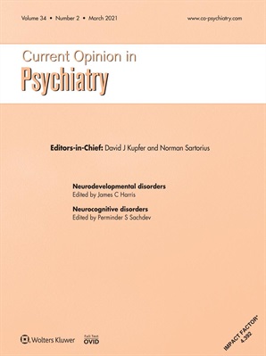 Current Opinion in Psychiatry