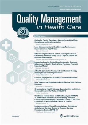 Quality Management in Health Care Online