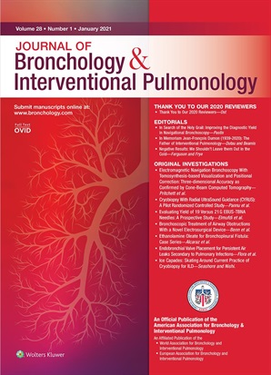 Journal of Bronchology & Interventional Pulmonology Online