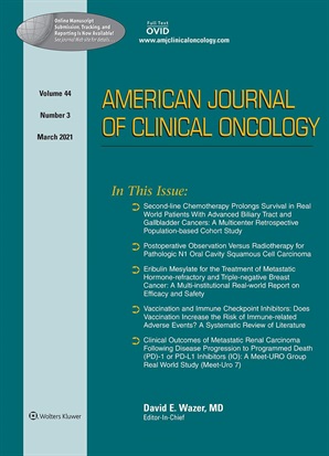 American Journal of Clinical Oncology