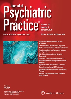 Journal of Psychiatric Practice Online Only