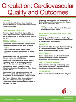 Circulation: Cardiovascular Quality and Outcomes Online
