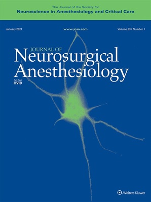 Journal of Neurosurgical Anesthesiology
