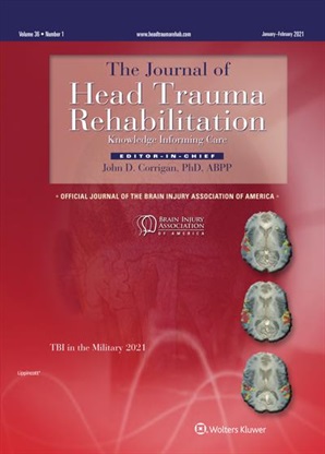 Journal of Head Trauma Rehabilitation Online