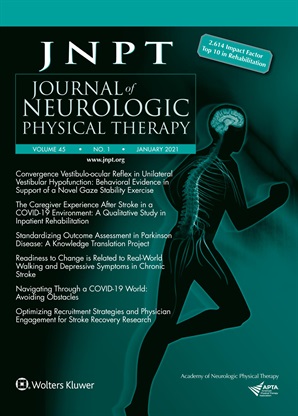 Journal of Neurologic Physical Therapy Online