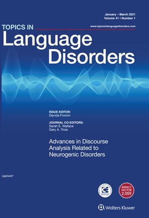 Topics in Language Disorders Online
