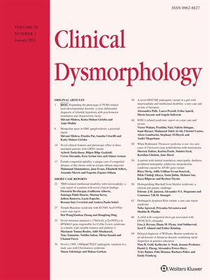Clinical Dysmorphology