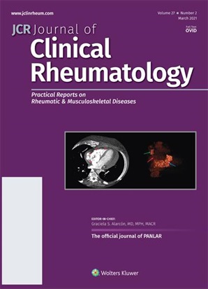 JCR: Journal of Clinical Rheumatology®