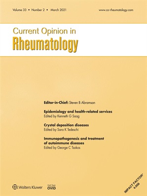 Current Opinion in Rheumatology