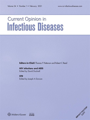 Current Opinion in Infectious Diseases Online